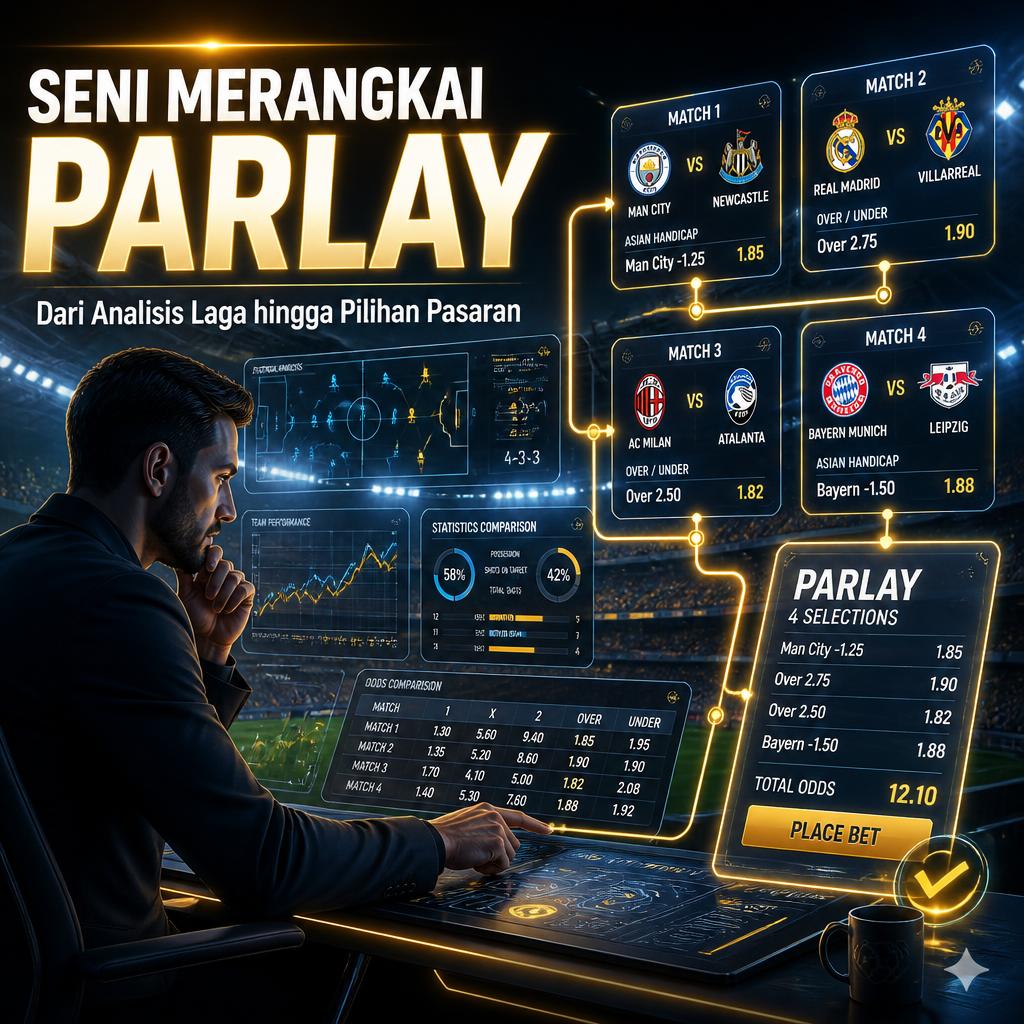 Strategi Main Parlay untuk Menyusun Kombinasi Taruhan Lebih Cermat
